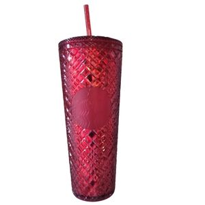 Starbucks red diamond cup 24oz